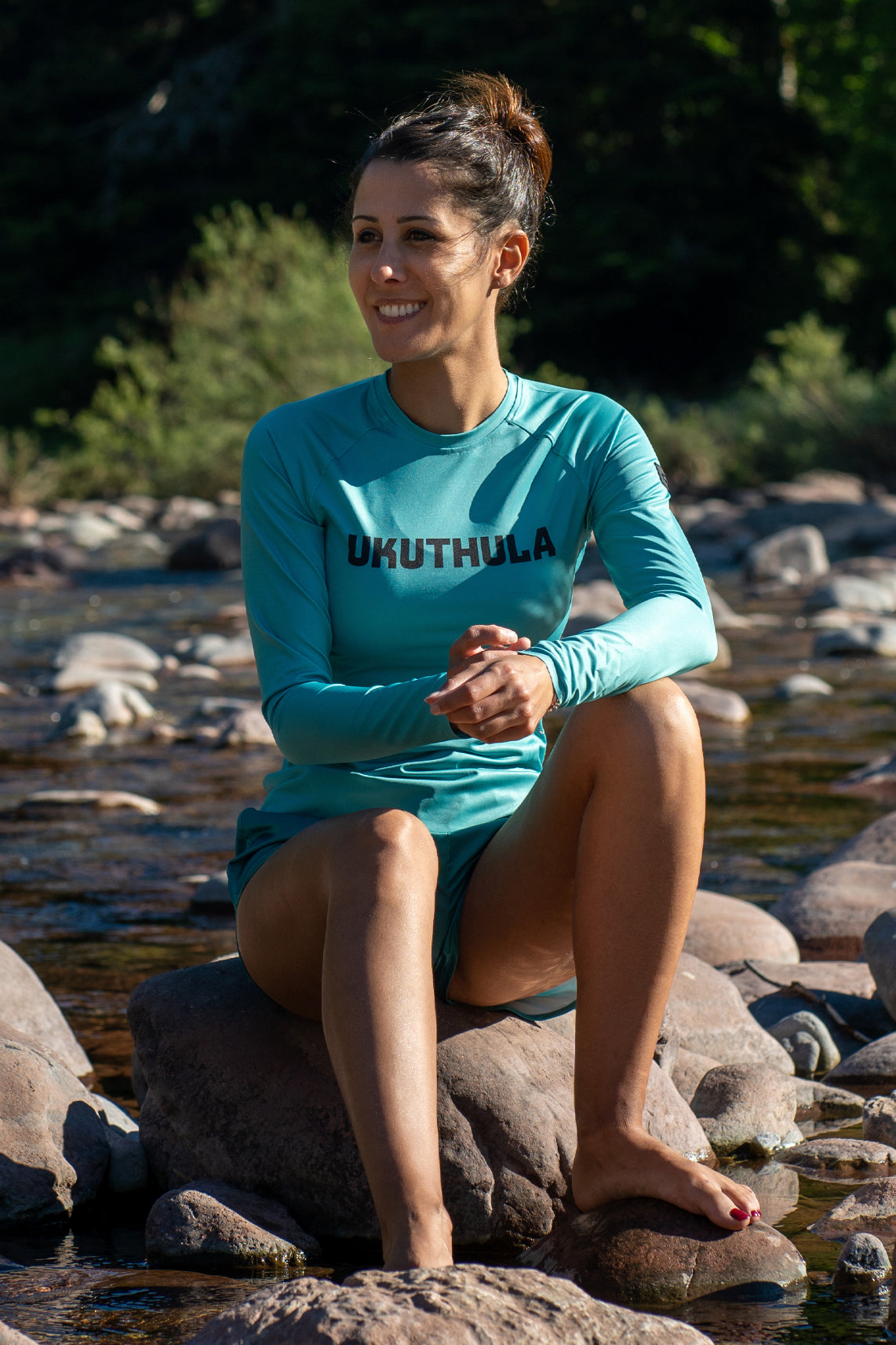 Ocean Long Shirt Woman – Ukuthula Sportswear